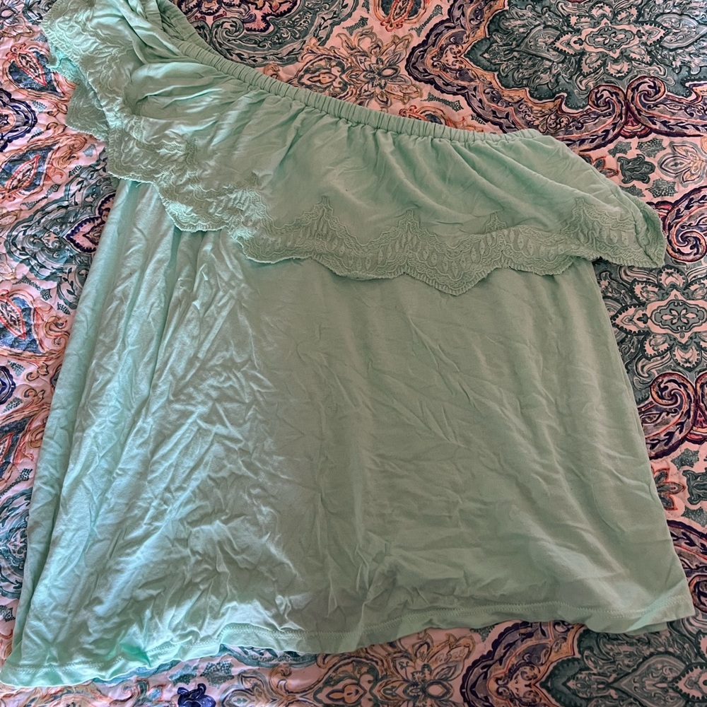 Off the shoulder shirt